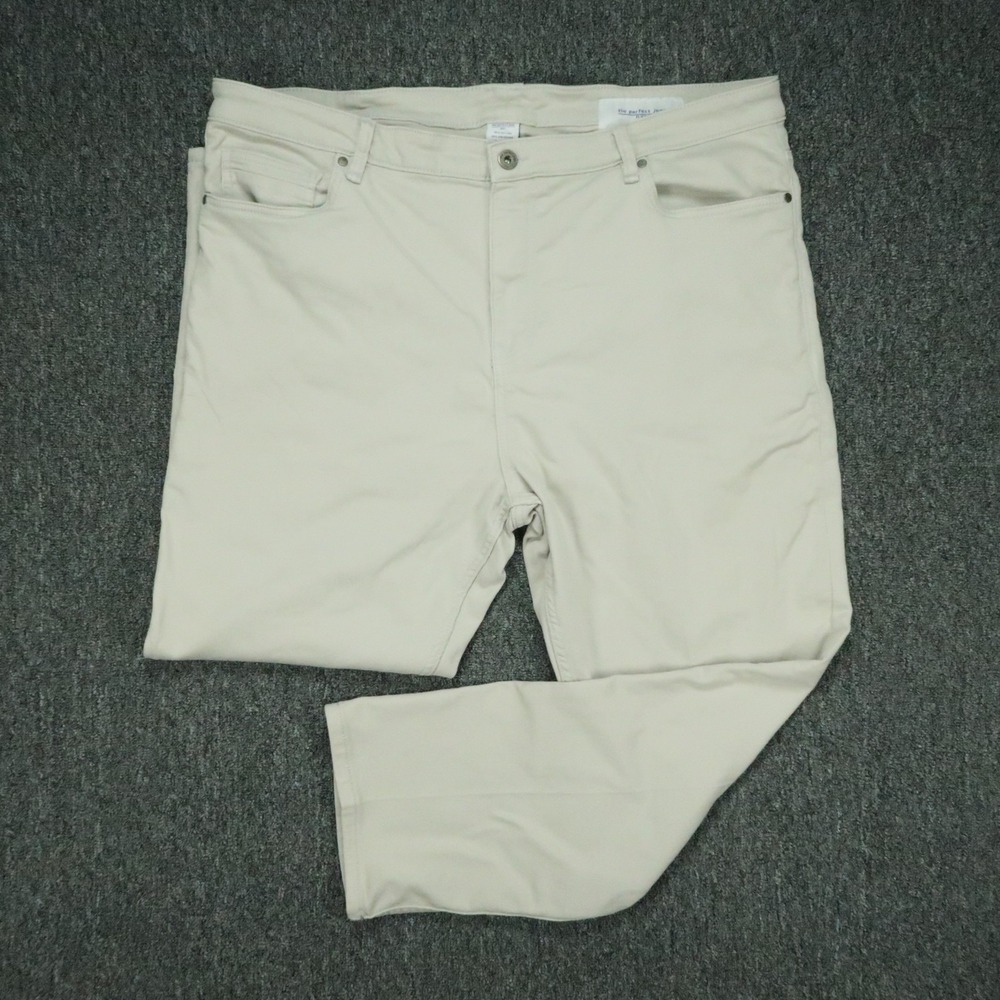 The Perfect Jean Nyc Jeans Mens 40x28 Stone Tan Slim Thick 5 Pocket Denkhaki
